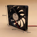 Brushless Cooling Fan 8010 Cooling Fan 5V 12V 24V 2 Pin 80x80x10mm Heatsink. 