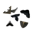 12pcs Antique Brass Bronze Black Jewelry Chest Box Wooden Case Suitcase Furniture Decor Iron Metal Corner Protector Cover. 