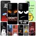 Do Not Dont Touch My Phone Phnoe Case for Xiaomi Redmi Note 12 11S 11E 11 10S 10 Pro Plus 9 9S 11T 9T 8 8T 7 Global Unique Cover. 
