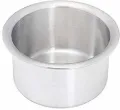 Aluminium cookware set Tope/Patila/Bhagona - (2.5 Litre) Pot 2.5 L with Lid (Aluminium) [ pack of 1 ]. 