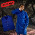 Stylish Long Panjabi Blue Panjabi Fashion for men - Panjabi. 