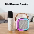 K12 Karaoke Machine Portable Bluetooth 5.3 PA Speaker With 1 Wireless Microphones Home Family Singing Children's Gifts - K12S.