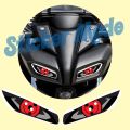 Sticker For Bike |  Mt-15  Eye Sticker | Best Quality  Sticker For Bike Decal  And Decoration ( Sticker_Mode ). 