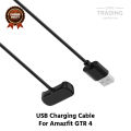 Amazfit GTR 4 Magnetic Charging Cable High Quality USB Charger Cable USB Charging Cable Dock Bracelet Charger Amazfit GTR 4 Smart Watch. 