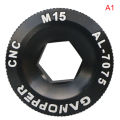 M15 -M20 Aluminum Alloy MTB Crank Screw Cap Road Bike Crankset Cover Caps Bolt.