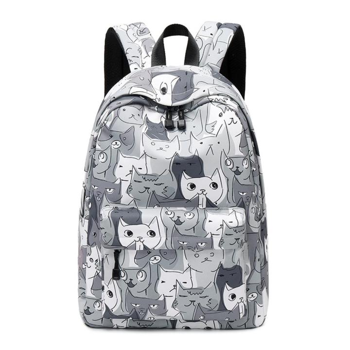 WINNER/Winner Printed Backpack Women's Bag Japanese and Korean Style High School Student Schoolbag Large-Capacity Backpack