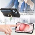 2 in 1 Detachable Magnetic Wallet Phone Case with Card Holder Ring Stand For iPhone 16 Pro Max 15 14 Plus 13 12 11 XR XS X 7 8.
