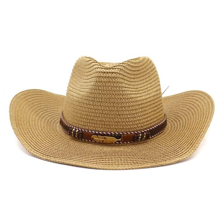 Beach%20Hat%20Hat%20Outdoor%20Men%20Straw%20Cowboy%20Hat%20Straw%20Hat%20Men%20Cap%20-%20Image%204