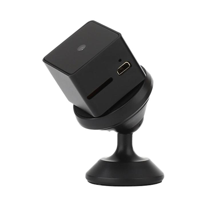 1080P 30FPS Mini Camera Video Cam Camcorder 110° Wide Angle IR Night Vision Motion Detection WI-FI Function Built-in Microphone for Baby Pet Home Security Monitoring