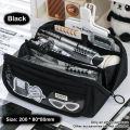 1PC Large Capacity Pen Case Sanrio Prism Pencil Case Kuromi Cinnamoroll School Pencils Bag Supplies Stationery Cosmetic Bags MIRRORRR.