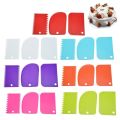 Cake Scraper Edge DIY Scraper Cake Decorating Fondant Pastry Cutters Baking Spatula Tools Molds 3 PCS.