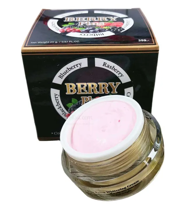BERRY%20PLUS%20EXTRA%20WHITENING%20CREAM%2020gm%20-%20Image%202