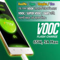VOOC 65W Type-C Fast Charging & Data Cable - Compatible with Oppo/Realme/OnePlus | Super Express.
