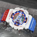 (Ready Stock) G-Shock GA110 Men Watch Sport Watch Dual Time Display Water Resistant Shockproof and Waterproof World Time LED Auto Light Sports Wrist Watches with 2 Year Warranty GA-110OPT22-7B. 