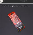 HARDEN 610285 5Pcs Masonry Drill Set Concrete Electric Masonry Hammer Drill Bit Set.