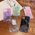 New Phone Case For Samsung Galaxy A15 Cover Shiny Ring Covers Glitter Soft Transparent Kitty Stars Moon Girls for Samsung A15 Case. 