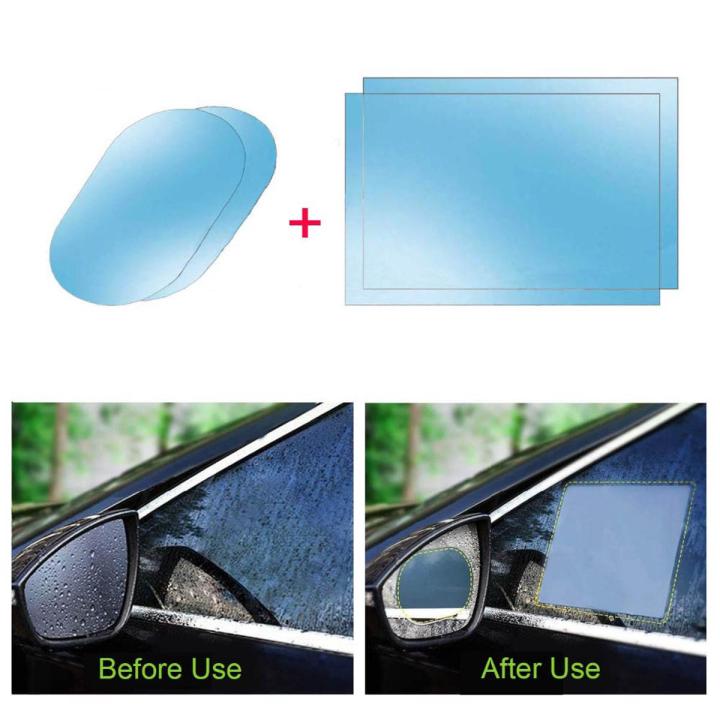 Car Mirror Side Window Clear Film Anti Fog Rainproof Car Rearview Film Sticker