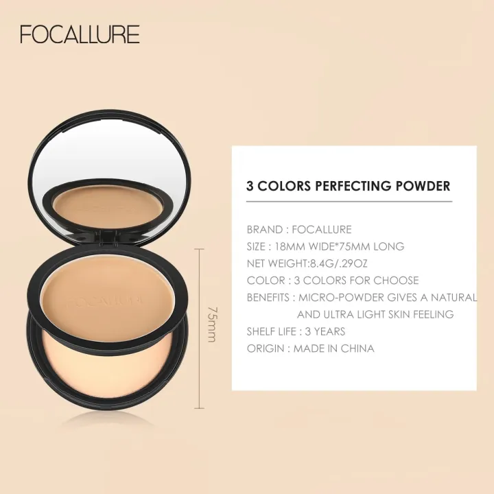 FOCALLURE%209%20Colors%20Pressed%20Powder%20Waterproof%20Long-lasting%20Full%20Coverage%20Face%20Compact%20Setting%20Powder%20Makeup%20Foundation%20Cosmetics%20-%20Image%206