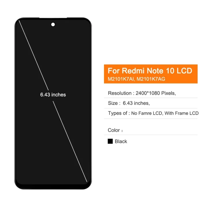 LCD%20With%20Frame%20Display%20For%20Xiaomi%20Redmi%20Note%2010%204G%20Note%2010s%20Touch%20Screen%20Digitizer%20Assembly%20Replacement%20Parts%20-%20Image%207