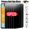 5Pcs Privacy Screen Protector for Samsung A53 A13 A52S A52 A32 A12 A50 A51 A72 A22 A33 A73 A21S A54 S10E S20FE Anti-spy Glass.