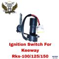 Ignition Key Switch Lock  For Keeway RKS-100 / RKS-125 / RkS-150 Motorcycle. 