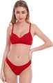 Soft Foam Padded Bra For Girls And Women Red-1 Piece.