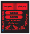 honda bike all sticker | bike modify sticker |honda livo sticker | Bike full set Sticker- ( Waterproof & Premium quality) | customize sticker | custom sticker for bike..car modified sticker for bike.