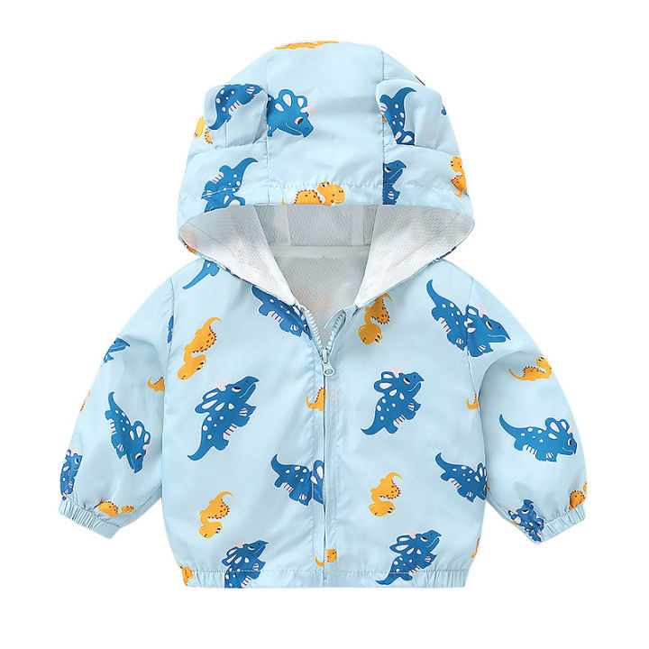 【Clearance Markdowns】 Baby Cartoon Full Print Baby Jacket 3 Spring and Autumn 6 Months Foreign Style Jacket Boys' Girls' Baby Children's Trendy
