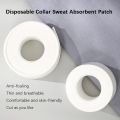 Disposable Shirt Collar Protectors – 314 Inch Self-Adhesive Sweat Guard Roll – Invisible, Sticky, & Stain-Resistant for Men & Women. 