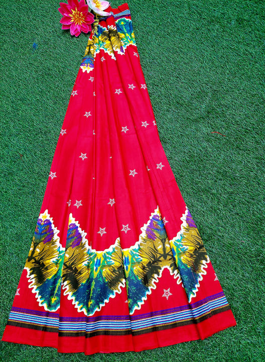 Soft & Comfortable  5 Hand Linen Cotton Skin Print 5 Hand  Stitched Lungi