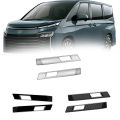 2Pcs ABS Bright Black Lift Switch Button Cover Panel Trim for Voxy 2022 Styling Decorate Sticker RHD. 