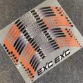 For KTM 125 EXC 125/250/300/350/450/500 Racing Wheels Strips Motorcycle Wheel Tire Stickers Reflective Rim Tape Bicycle Decals. 