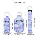 Marble Style Keychain Holders Set, Keychain Wristlet. 