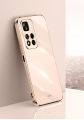 For Redmi Note 11 Back Case Luxury Ultra Golden Plating Phone Cases Soft Tpu Silicone Shockproof Camera Protective Casing Cover - Camera - Phone Back Cover. 