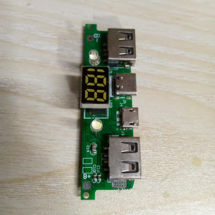 Type%20C%20Charging%20Power%20Bank%20Circuit%202%20USB%20With%20Display%20Input%20DC%205V%202A%20Micro%20USB%20&%20Type-C%20Port%20Output%20DC%205V%202.1A%20Dual%20USB%20BMS%20Protection%20Lithium%20Battery%203.7V%2014500%2018650%20Battery%20-%20Image%205