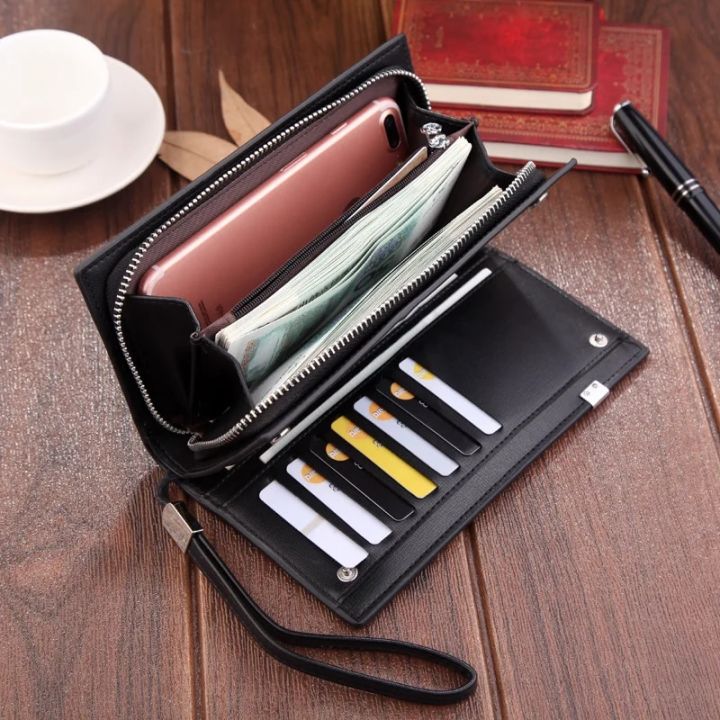 Original%20Luxury%20Brand%20Men's%20Wallet%20Business%20Striped%20Clutch%20Leather%20Purse%20For%20Male%20Fashion%20Man%20Card%20Holder%20With%20Aipper%20Phone%20Bag%20-%20Image%206