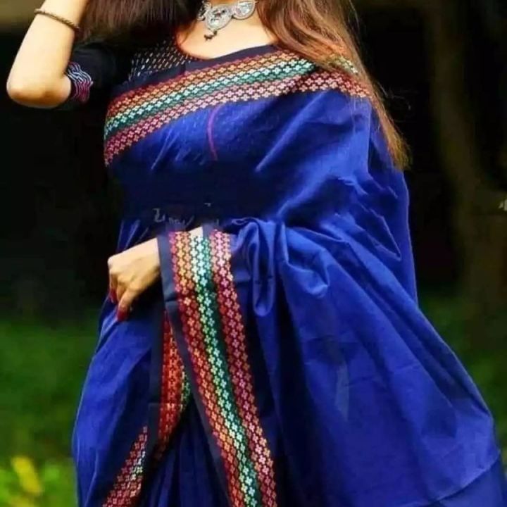 Tangail%20Tant%20Half%20Silk%20Plus%20Par%20Saree%20for%20Women%20-%20Elevate%20Style%20with%20this%20All-Season%20and%20All-Place%20Elegance%20-%20Perfect%20for%20Every%20Occassions%20-%20Image%202