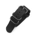 Multicolor Watch Strap Nylon Black Ring Buckle 18mm 20mm 22mm 24mm Striped Waterproof Replace Watch Accessories for Man Women. 