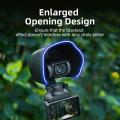 BRDRC Lens Sun Hood for DJI Osmo Pocket 3,Lens Protective Cover Prevent Glare Handheld Gimbal Camera Accessories.