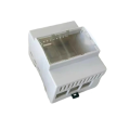 1 PCS Case DIN Rail Shell White ABS Clear Top Electric Box for RPi 5 Pi 5 for 5. 