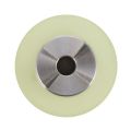 XHHDQES 2X,300mm Aluminum Polyurethane Industrial Encoder Wheel Measuring Wheel for Measuring Rotary Encoder. 