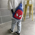 Air Backpack Wholesale Money Chest Bag Chao Fan Yang Crossbody Bag Boy Zero Kids Bag Cute Cartoon Spider-Man One Shoulder. 