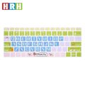 HRH Stylish Design Silicone Keyboard Covers Keypad Skin Protector Protective Film for Microsoft Surface Laptop 3 13.5". 