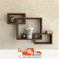 Andormahal (Melamine) Wall Hanging Shelf(2ft by 2ft by8inch). 