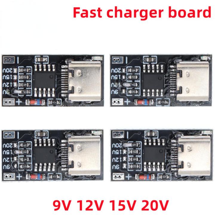 Type-C PD2.0 PD3.0 9V 12V 15V 20V Fast Charge Trigger Polling Detector USB Boost Power Supply Change Module Charger Board Tools