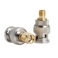 4Pcs BNC To SMA Type Male Female RF Connector Adapter Test Converter Kit Set. 