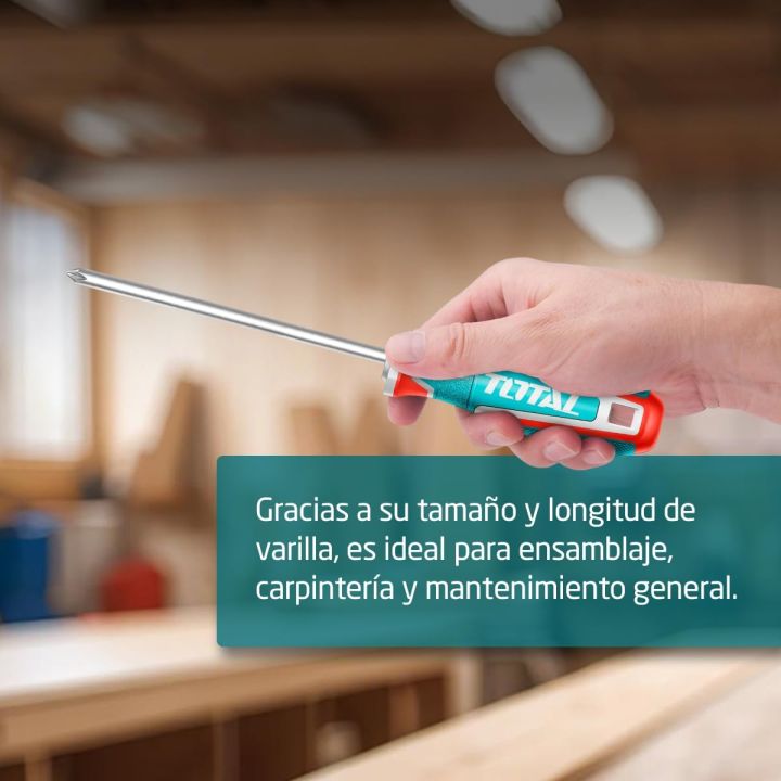 TOTAL Phillips screwdriver 6inch or 150mm,Good quality TSDPH2150