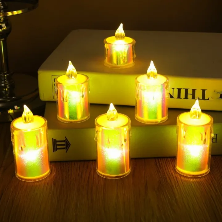 %E3%80%90NEW%E3%80%91%204/1Pc%20LED%20Colorful%20Tear%20Candle%20Lamp%20Simulation%20Electronic%20Candle%20Battery%20Operated%20Flameless%20Candle%20Light%20Wedding%20Christmas%20Decor%20-%20Image%203
