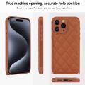 Rhombic Texture Phone Case with Dual Lanyard For iPhone 11 Pro Max/iPhone 12 Pro/iPhone 14 Plus/iPhone 14 Pro/iPhone 12 Pro Max/iPhone 15 Pro Max/iPhone 15 Pro/iPhone 11 Pro/iPhone 15/iPhone 13 Pro/iPhone 13 Pro Max/iPho.