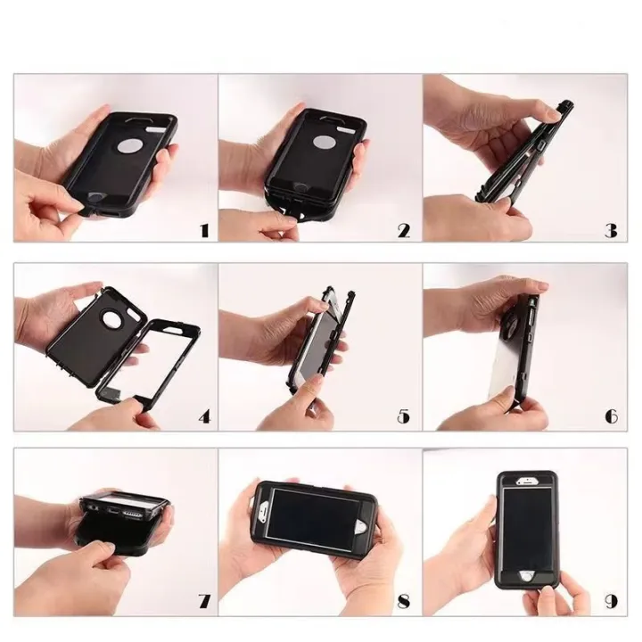 Christmas%20Gifts,%20Built-in%20Screen%20Protector,%20Gifts,%20Shockproof%203-Layer%20Full%20Body%20Protection%20Rugged%20Heavy%20Duty%20High%20Impact%20Hard%20Phone%20Cases%20Cover%20For%20IPhone%208%20Plus%20/%20IPhone%207%20Plus,%20Women's%20Fashion%20-%20Image%203